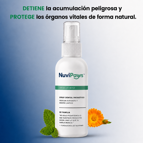 NuviPaws™ | Cuidado Dental Probiótico Natural para Perros